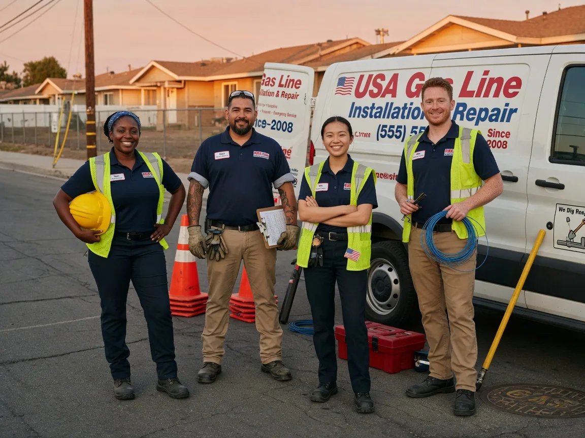 Gas Line Installation company in Vanceboro, NC